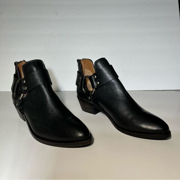 Frye Ray Harness Back Zip Ankle Boot - Picture 3 of 8